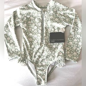 Modern Moments by Gerber one piece swim suit 2T